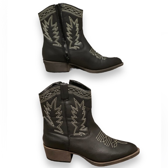 Coconuts by Matisse PLATINO METALLIC Women's Vegan Ranch Ankle Boot US 10 - Picture 4 of 8